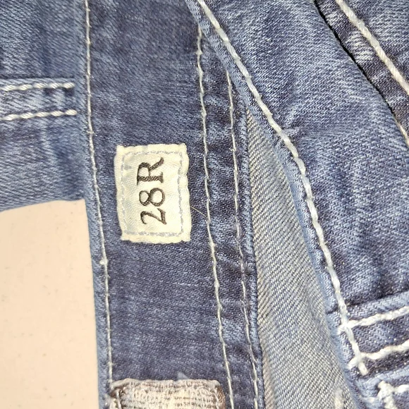 BKE Denim Wendi Boot Dark Blue Jeans Size 28R - Picture 5 of 12